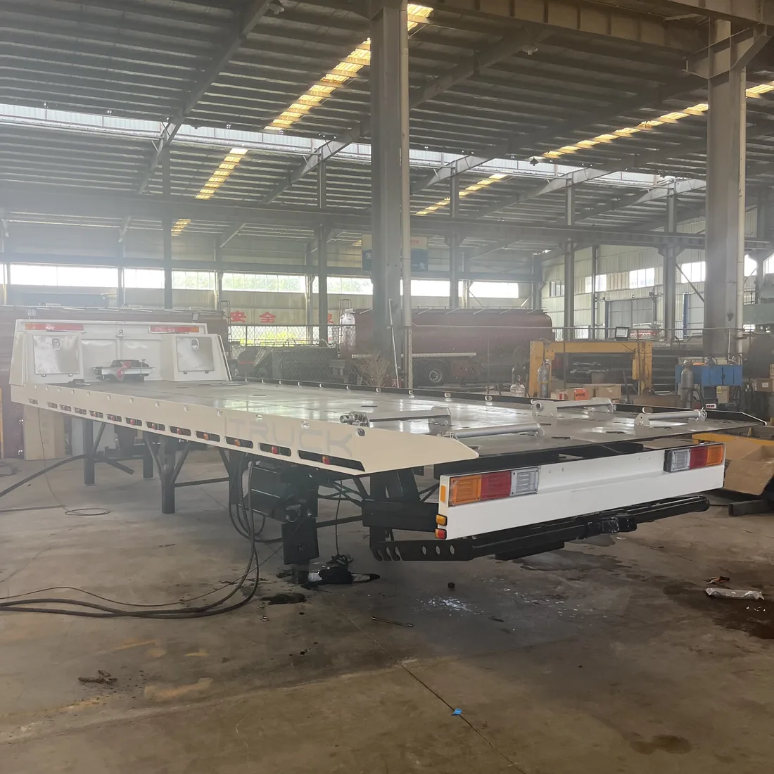 Australian tilt-tray flatbed carrier