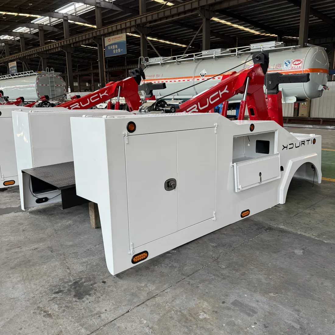 6-ton integrated wrecker body