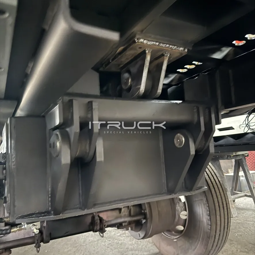 Tilt pivot on the secondary subframe