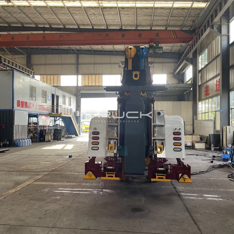 Rotator body seen straight from the rear in the workshop